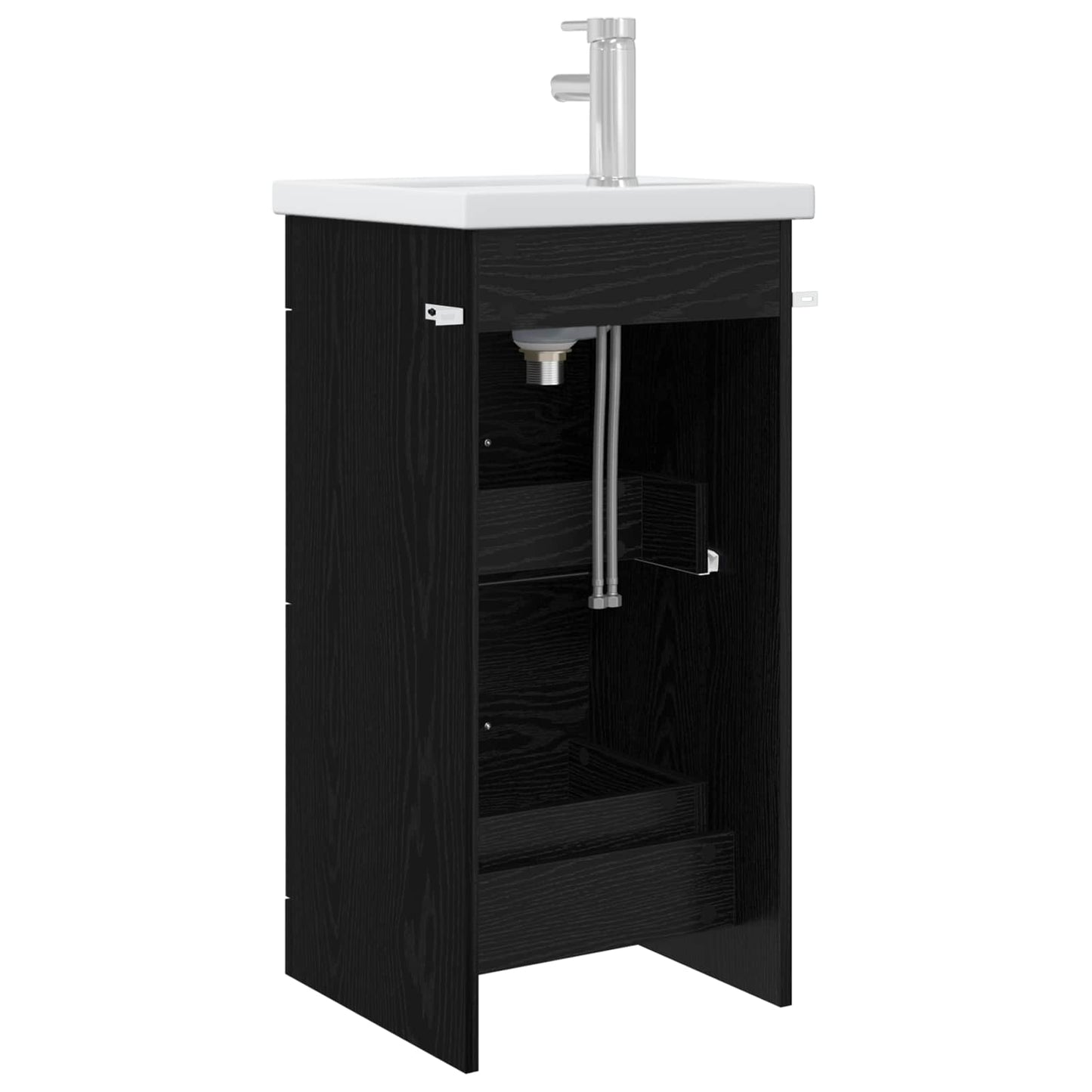 Mobile da bagno con lavabo Rovere Nero 42 x 40 x 84,5 cm | homemem39