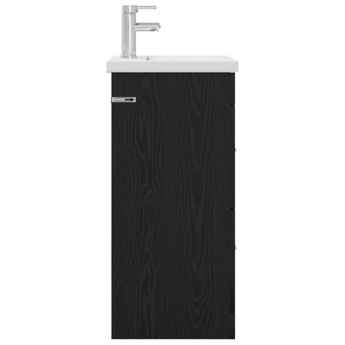 Mobile da bagno con lavabo Rovere Nero 42 x 40 x 84,5 cm | homemem39
