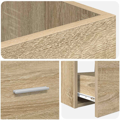 Mobile da bagno con lavabo Rovere Sonoma 42 x 40 x 84,5 cm | homemem39