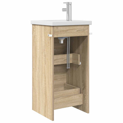 Mobile da bagno con lavabo Rovere Sonoma 42 x 40 x 84,5 cm | homemem39