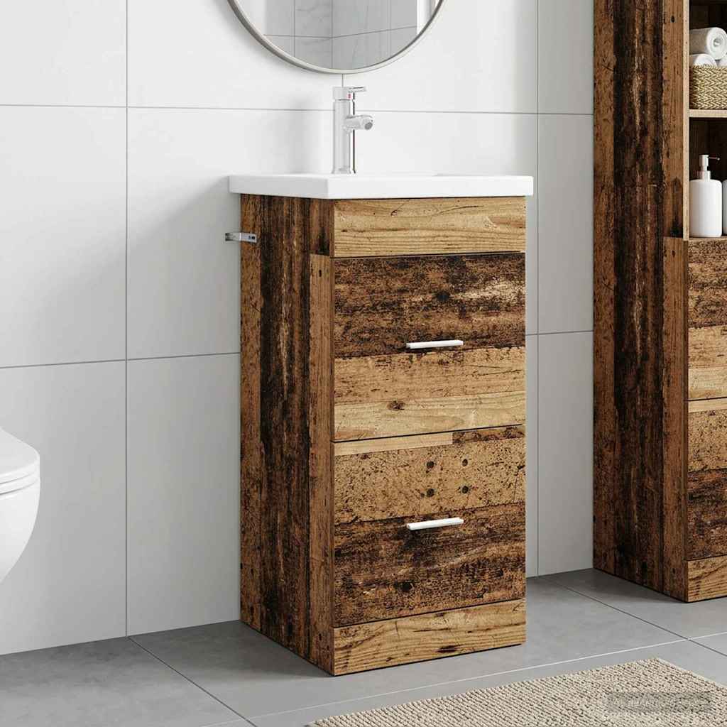 Mobile da bagno con lavabo Legno antico 42 x 40 x 84,5 cm | homemem39