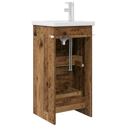 Mobile da bagno con lavabo Legno antico 42 x 40 x 84,5 cm | homemem39