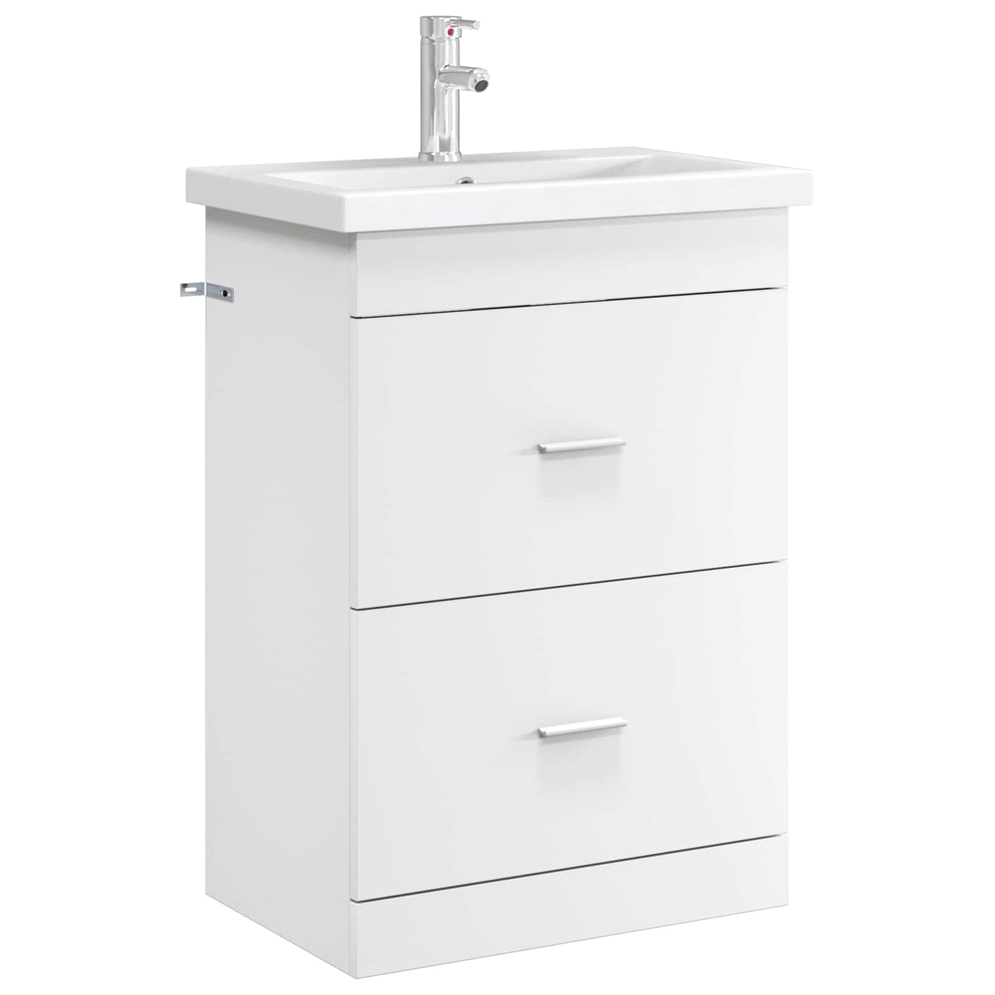 Mobiletto da Bagno Sotto Lavabo Bianco 56 x 37,5 x 81 cm | homemem39