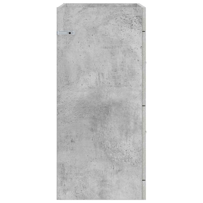 Mobiletto da Bagno Sotto Lavabo Grigio Cemento | homemem39