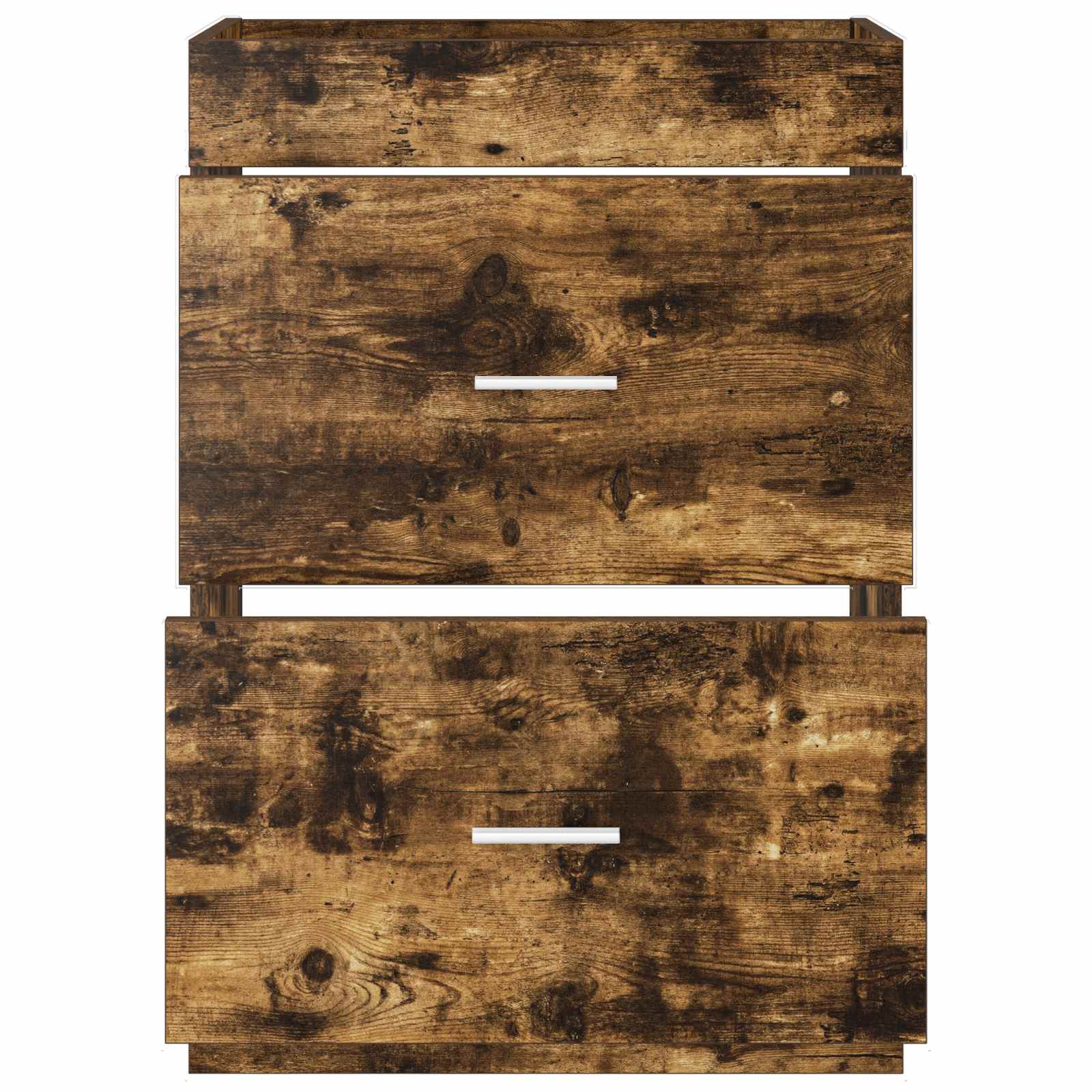 Mobiletto da Bagno Sotto Lavabo Rovere Fumo 56 x 37,5 x 81 cm | homemem39
