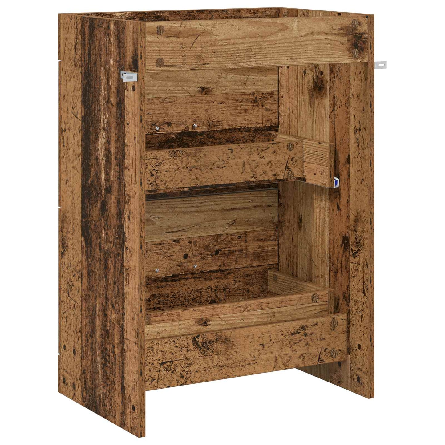 Mobiletto da Bagno Sotto Lavabo Legno antico 56 x 37,5 x 81 cm | homemem39