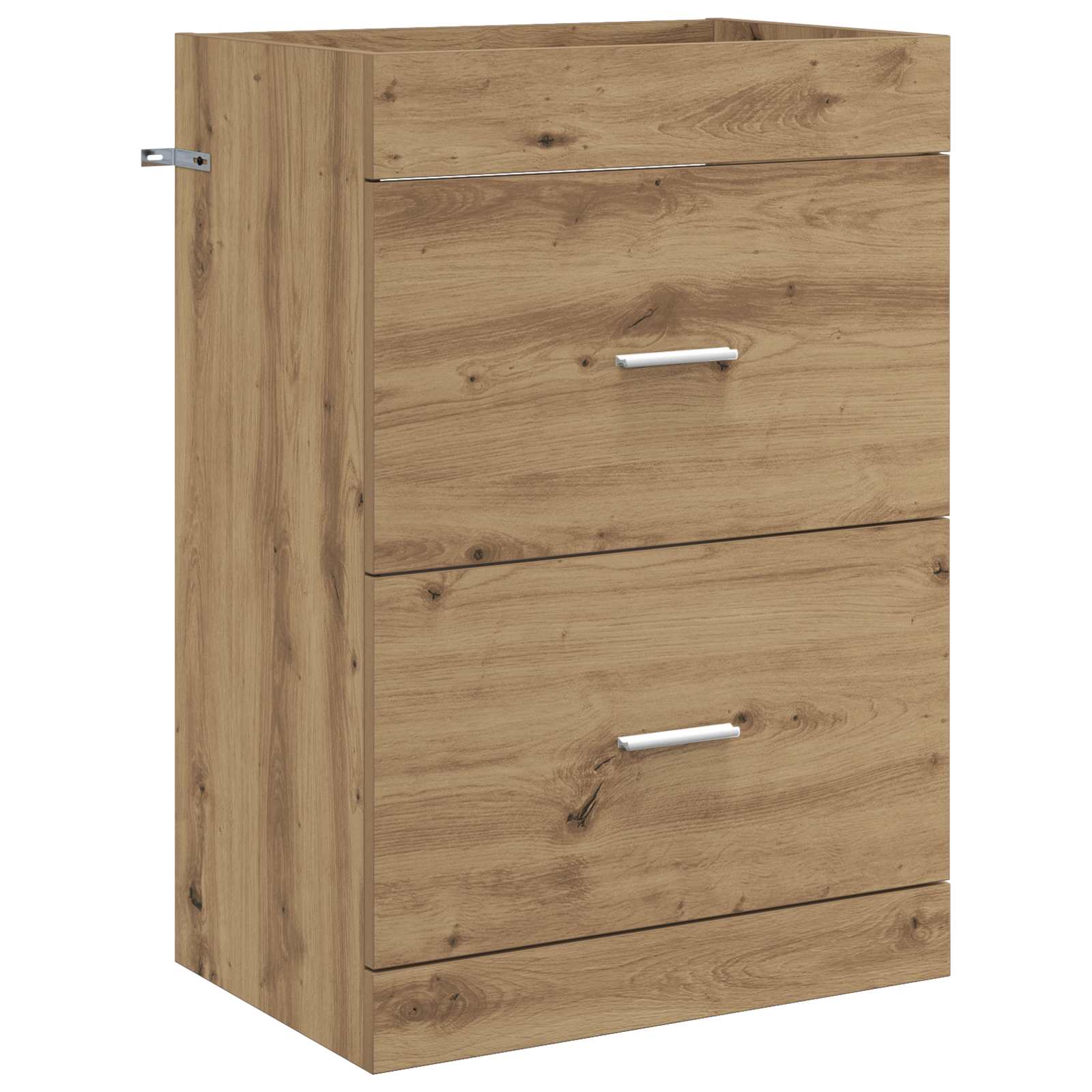 Mobiletto da Bagno Sotto Lavabo Rovere Artigianale | homemem39