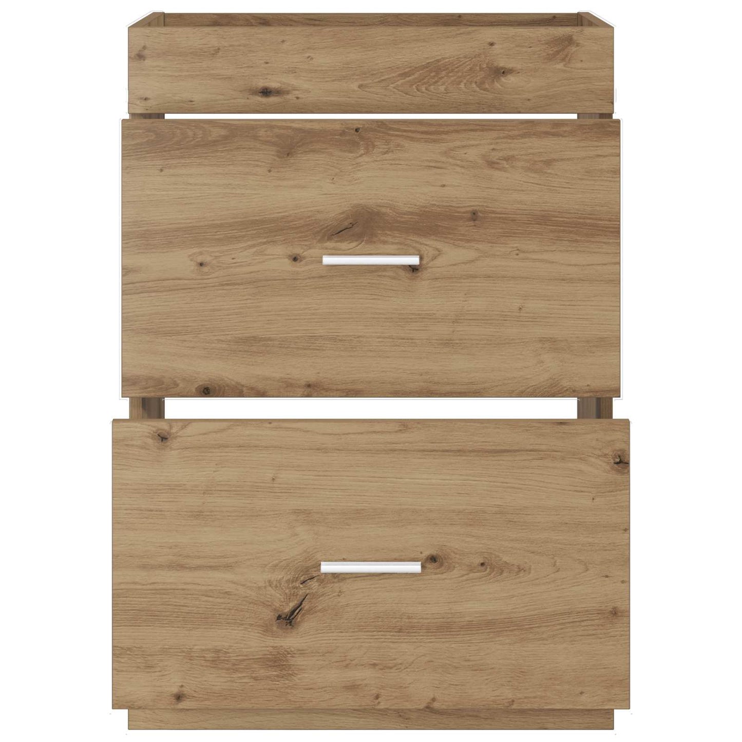 Mobiletto da Bagno Sotto Lavabo Rovere Artigianale | homemem39