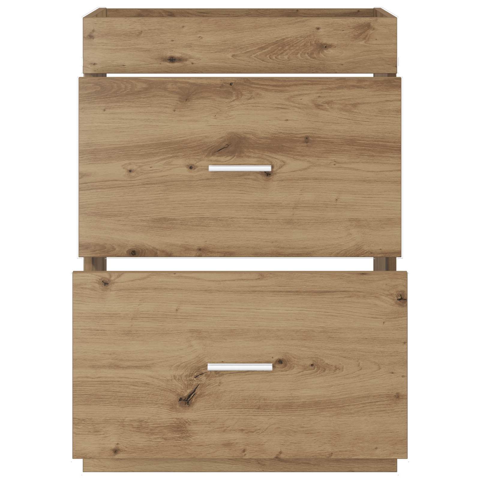 Mobiletto da Bagno Sotto Lavabo Rovere Artigianale | homemem39