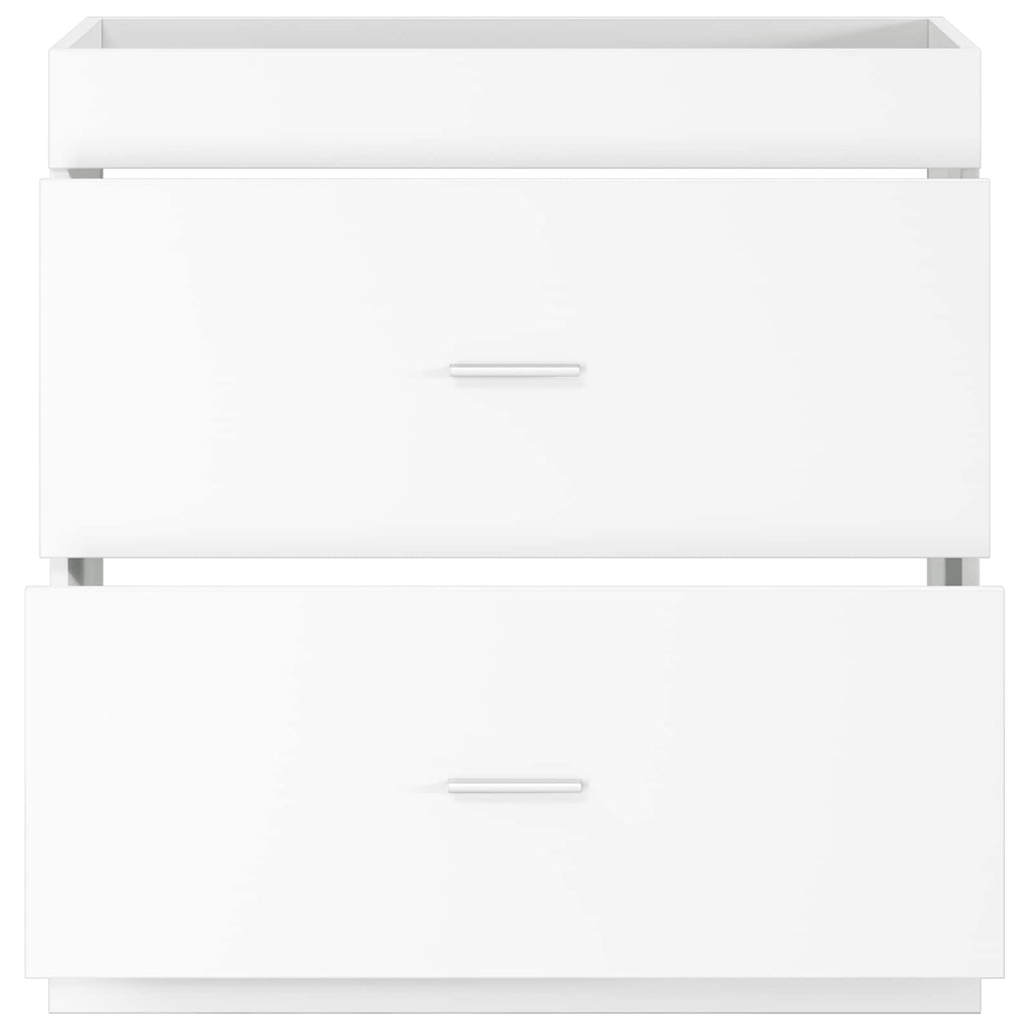 Mobiletto da Bagno Sotto Lavabo Bianco 78,5 x 37,5 x 81 cm | homemem39