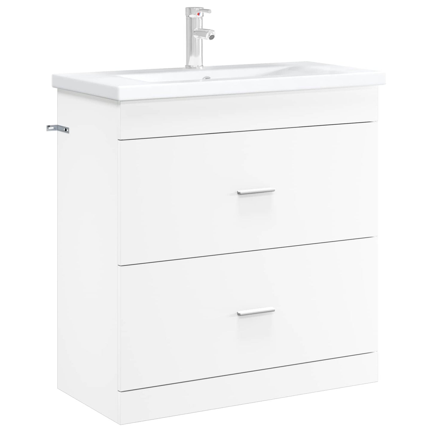 Mobiletto da Bagno Sotto Lavabo Bianco 78,5 x 37,5 x 81 cm | homemem39