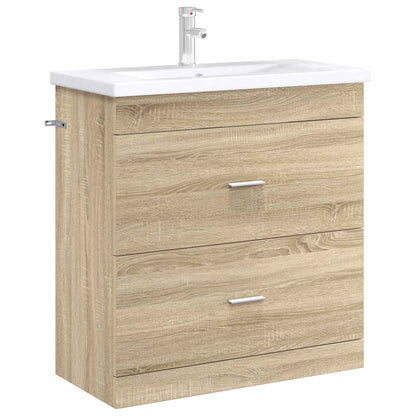 Mobiletto da Bagno Sotto Lavabo Rovere Sonoma | homemem39