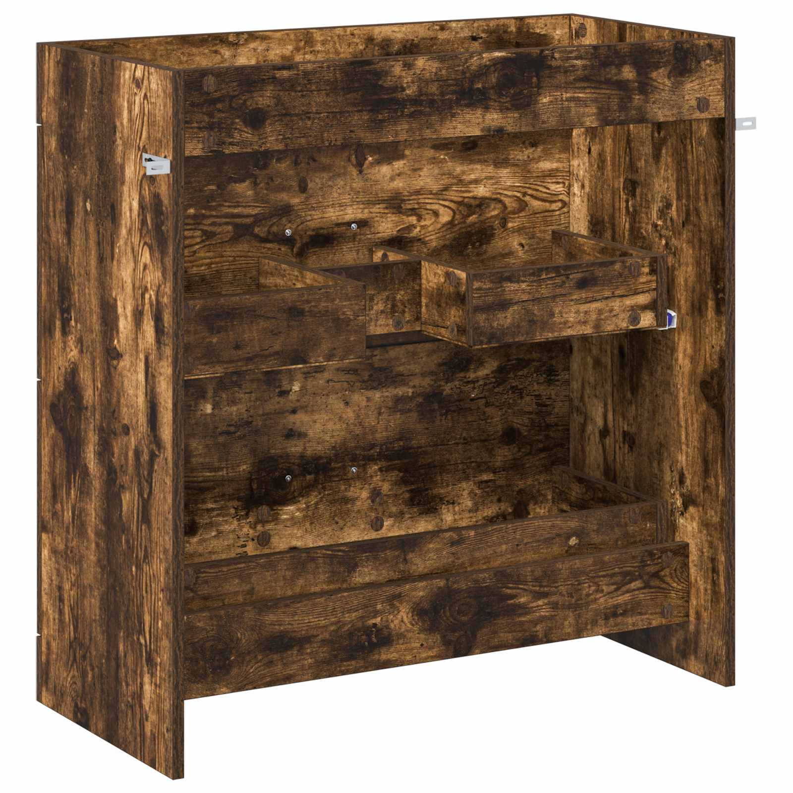 Mobiletto da Bagno Sotto Lavabo Rovere Fumo 78,5 x 37,5 x 81 cm | homemem39