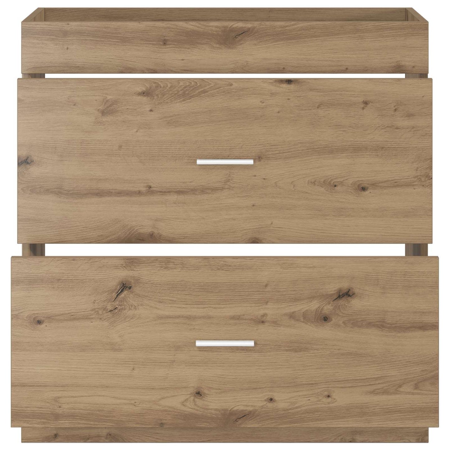 Mobiletto da Bagno Sotto Lavabo Rovere Artigianale | homemem39