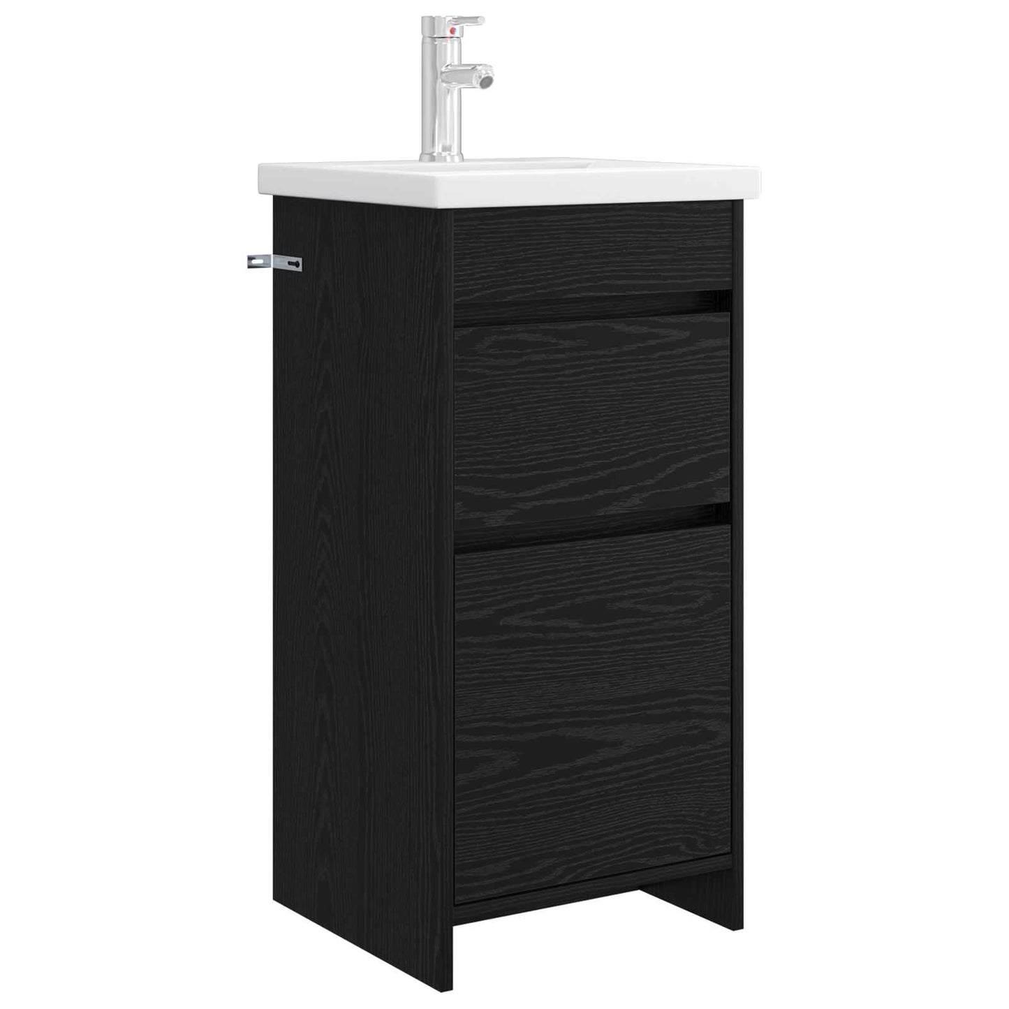 Mobile da bagno con lavabo Rovere Nero 42 x 40 x 84,5 cm | homemem39