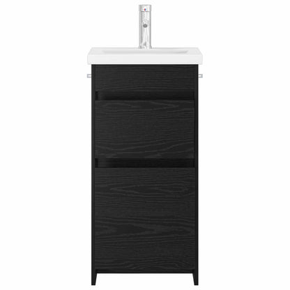 Mobile da bagno con lavabo Rovere Nero 42 x 40 x 84,5 cm | homemem39