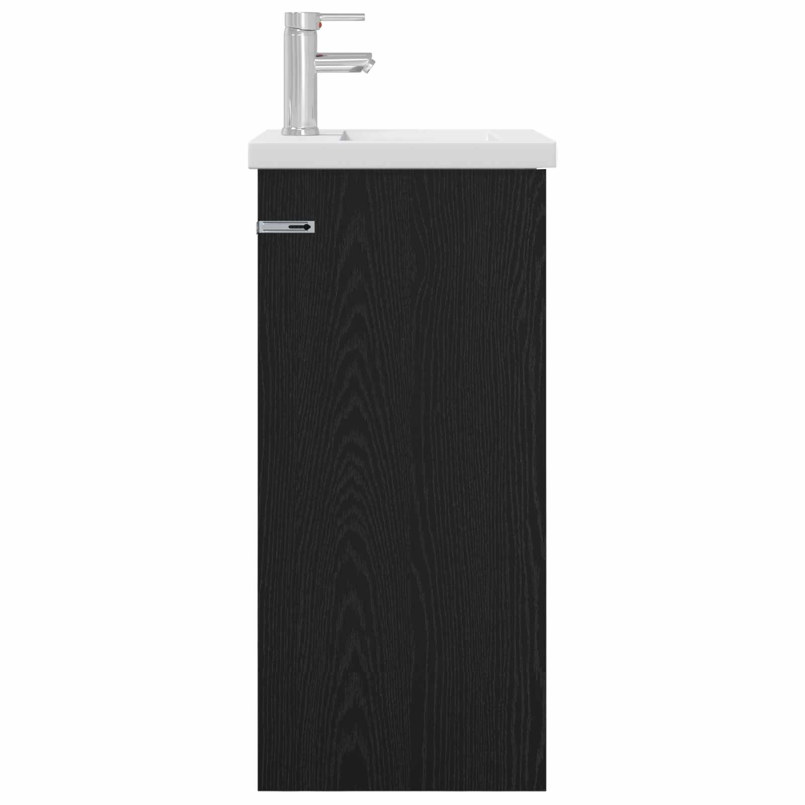 Mobile da bagno con lavabo Rovere Nero 42 x 40 x 84,5 cm | homemem39