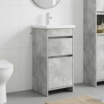Mobile da bagno con lavabo Grigio Cemento 42 x 40 x 84,5 cm | homemem39