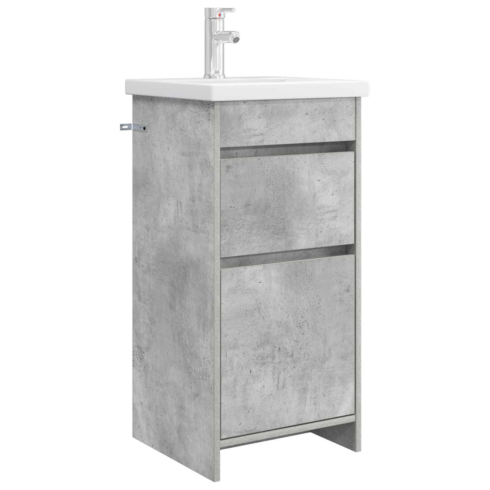 Mobile da bagno con lavabo Grigio Cemento 42 x 40 x 84,5 cm | homemem39
