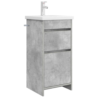 Mobile da bagno con lavabo Grigio Cemento 42 x 40 x 84,5 cm | homemem39