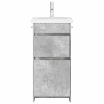 Mobile da bagno con lavabo Grigio Cemento 42 x 40 x 84,5 cm | homemem39