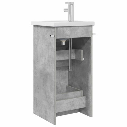 Mobile da bagno con lavabo Grigio Cemento 42 x 40 x 84,5 cm | homemem39