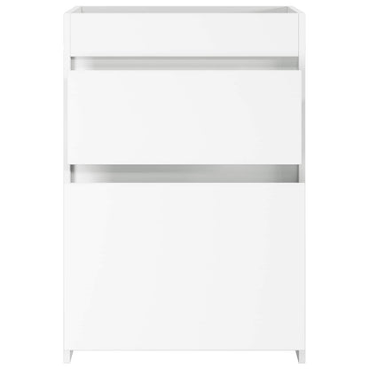 Mobiletto da Bagno Sotto Lavabo Bianco 56 x 37,5 x 81 cm | homemem39