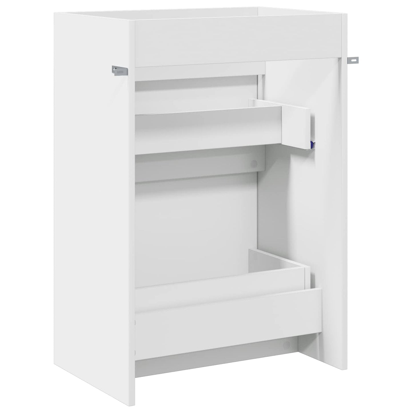 Mobiletto da Bagno Sotto Lavabo Bianco 56 x 37,5 x 81 cm | homemem39