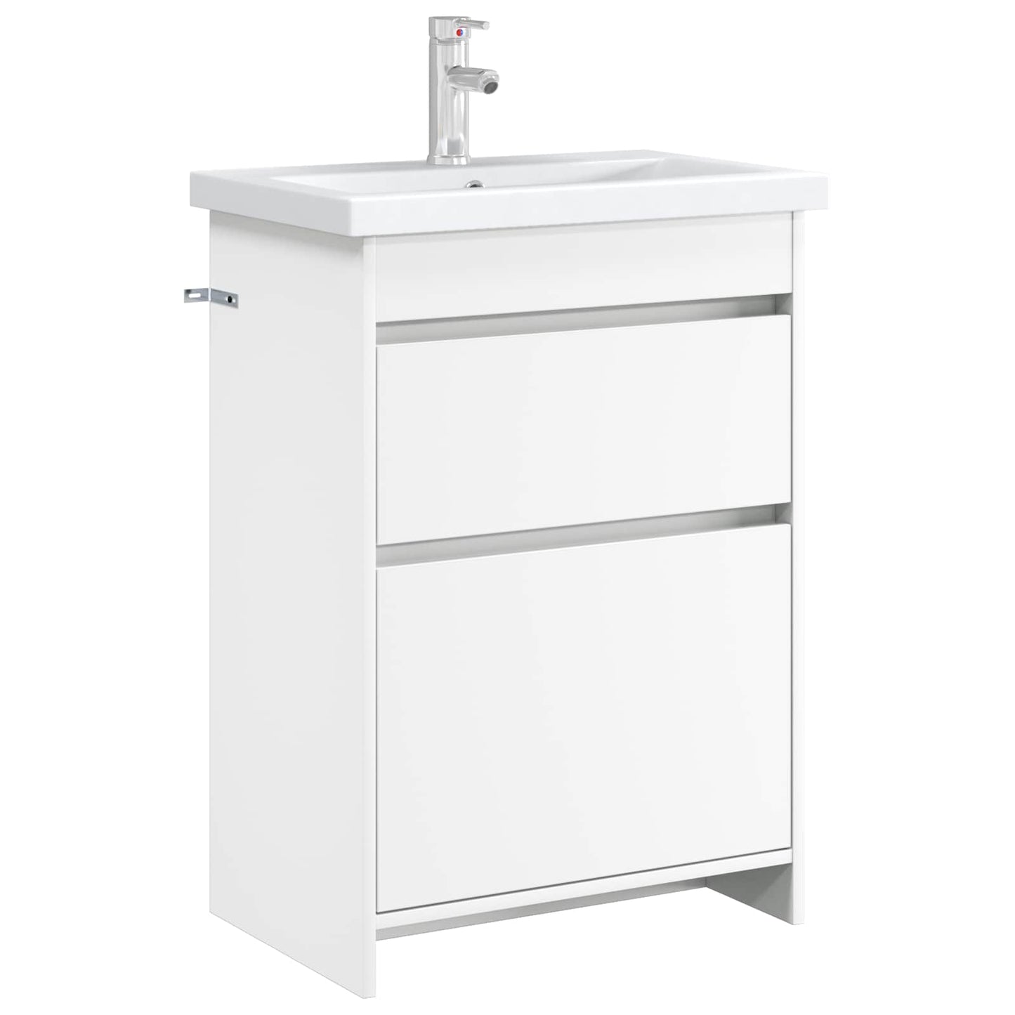 Mobiletto da Bagno Sotto Lavabo Bianco 56 x 37,5 x 81 cm | homemem39