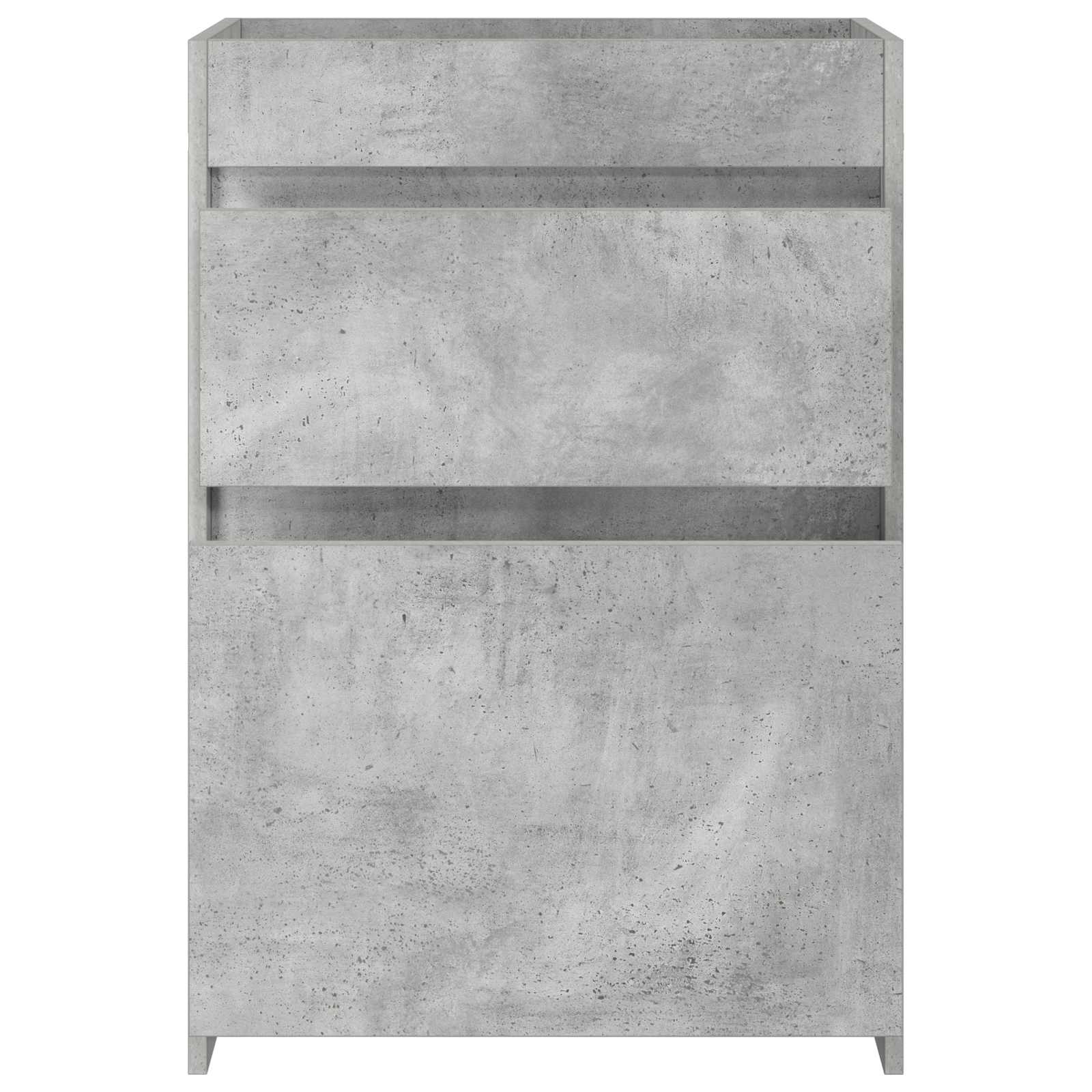 Mobiletto da Bagno Sotto Lavabo Grigio Cemento | homemem39