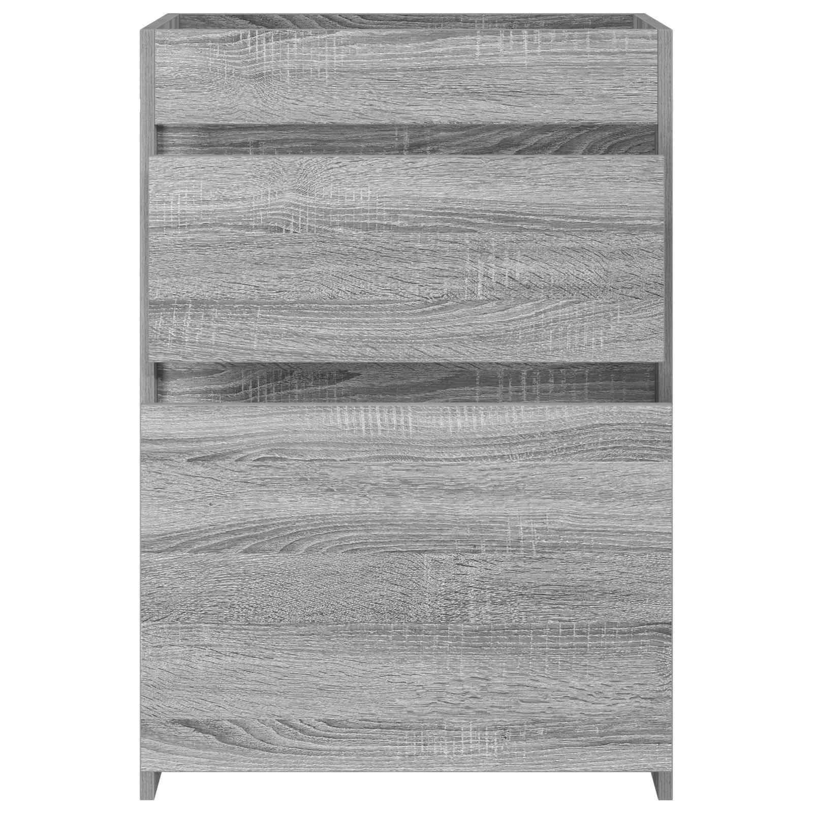 Mobiletto da Bagno Sotto Lavabo Sonoma grigio 56 x 37,5 x 81 cm | homemem39