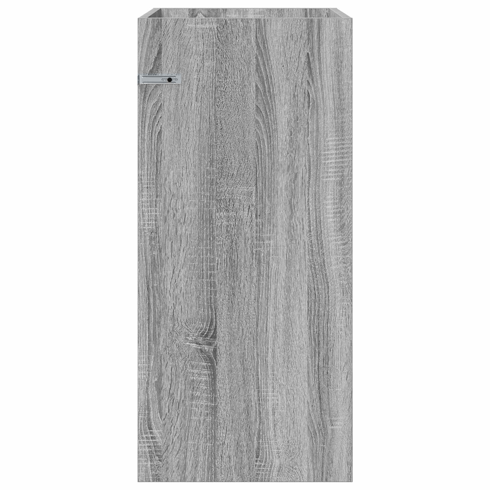 Mobiletto da Bagno Sotto Lavabo Sonoma grigio 56 x 37,5 x 81 cm | homemem39