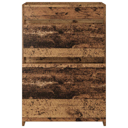Mobiletto da Bagno Sotto Lavabo Legno antico 56 x 37,5 x 81 cm | homemem39