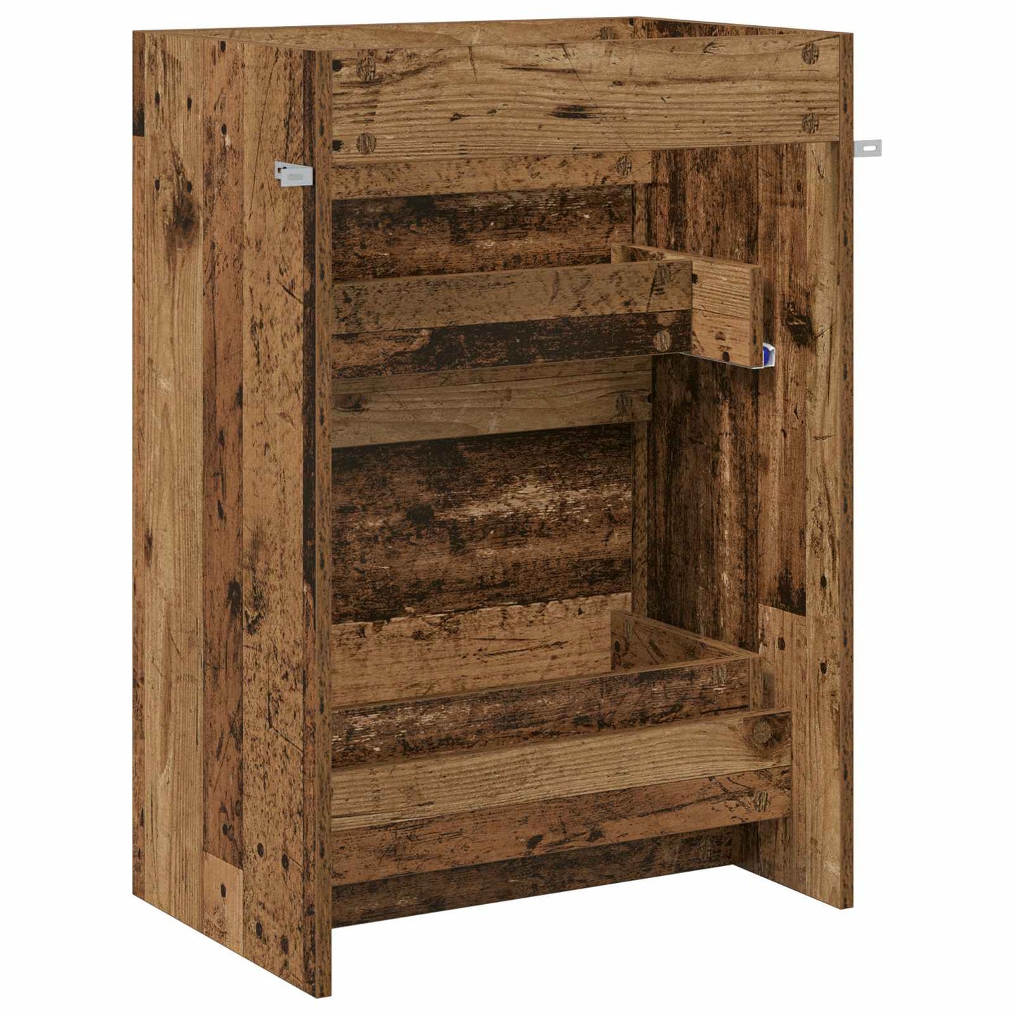 Mobiletto da Bagno Sotto Lavabo Legno antico 56 x 37,5 x 81 cm | homemem39