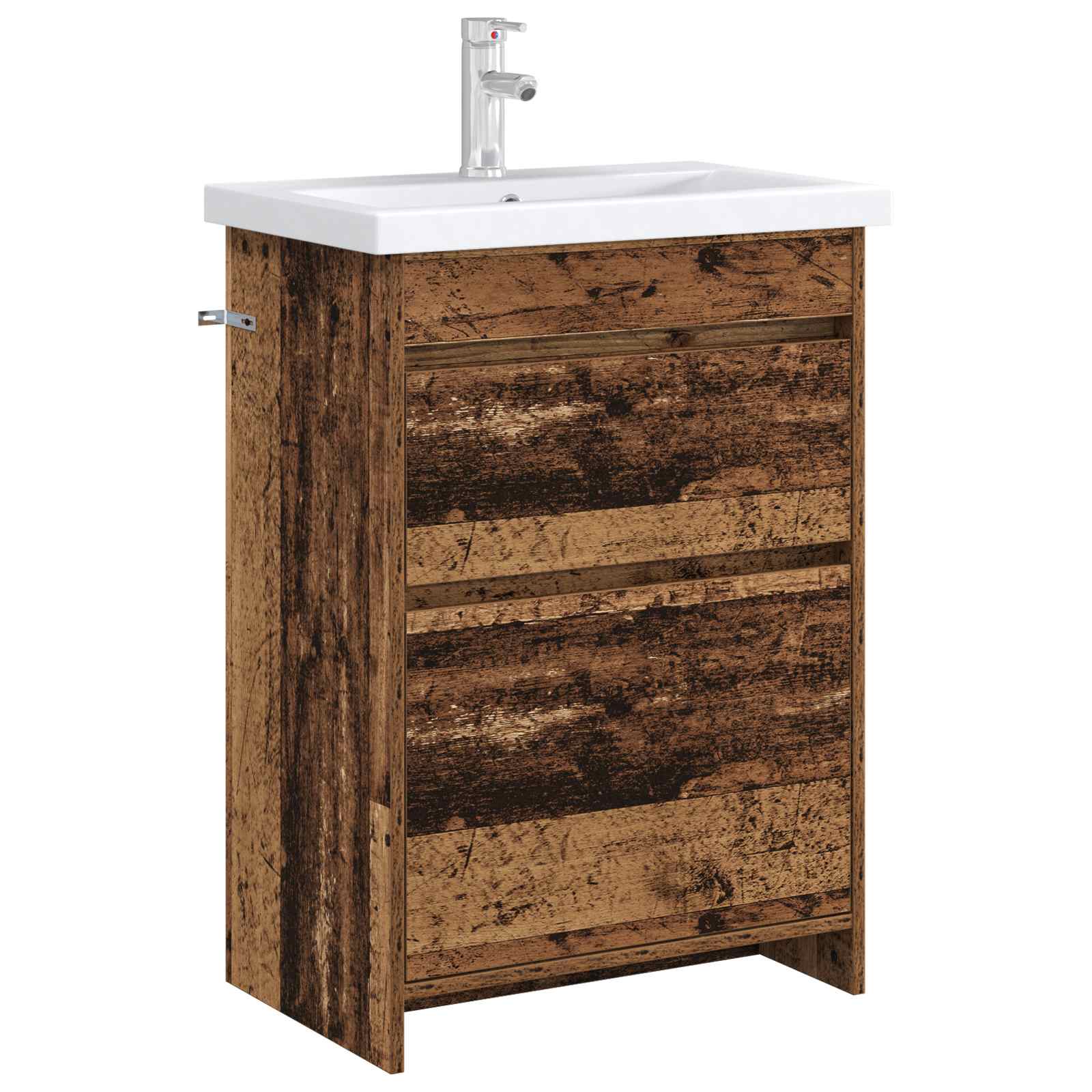 Mobiletto da Bagno Sotto Lavabo Legno antico 56 x 37,5 x 81 cm | homemem39