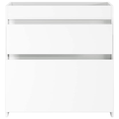 Mobiletto da Bagno Sotto Lavabo Bianco 78,5 x 37,5 x 81 cm | homemem39