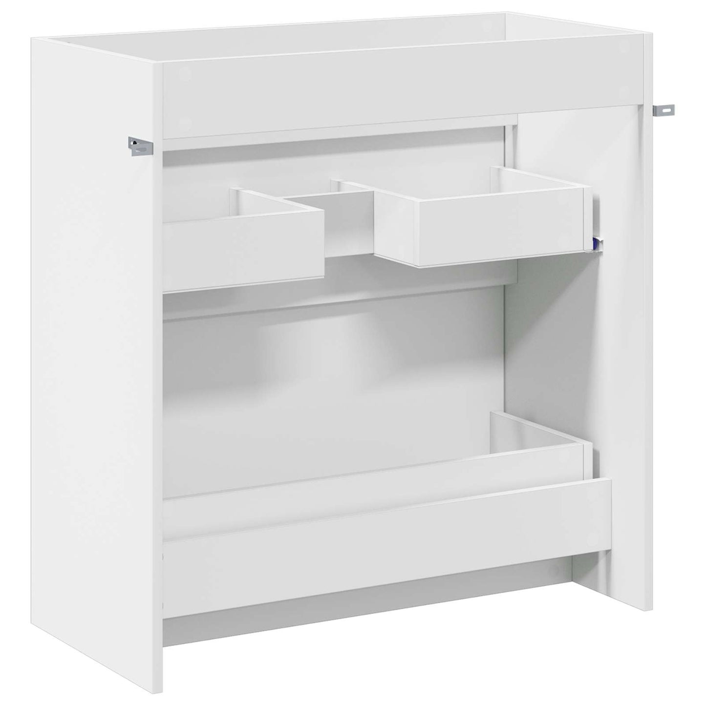 Mobiletto da Bagno Sotto Lavabo Bianco 78,5 x 37,5 x 81 cm | homemem39