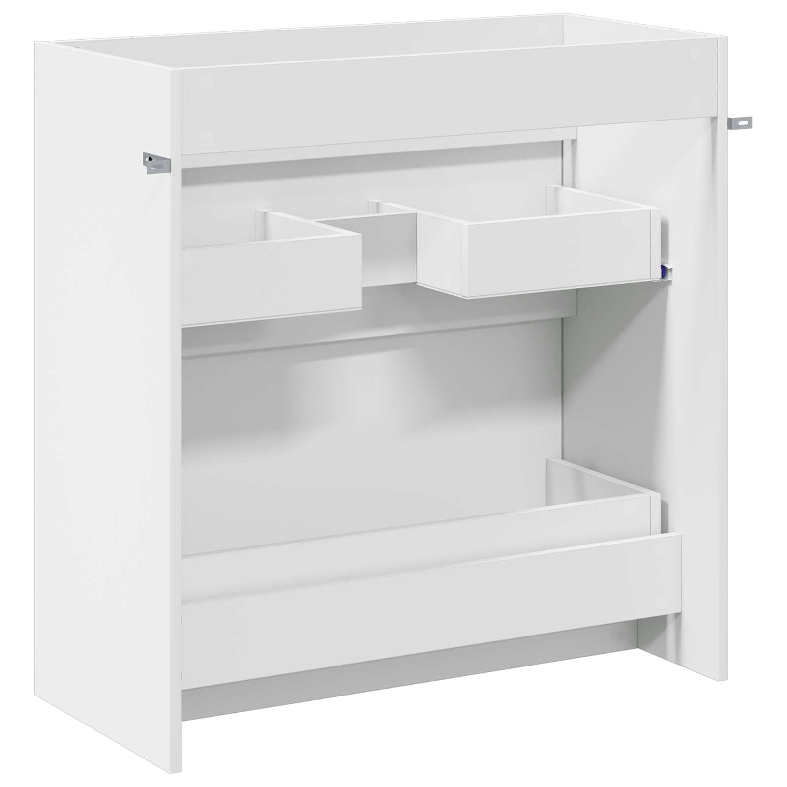 Mobiletto da Bagno Sotto Lavabo Bianco 78,5 x 37,5 x 81 cm | homemem39