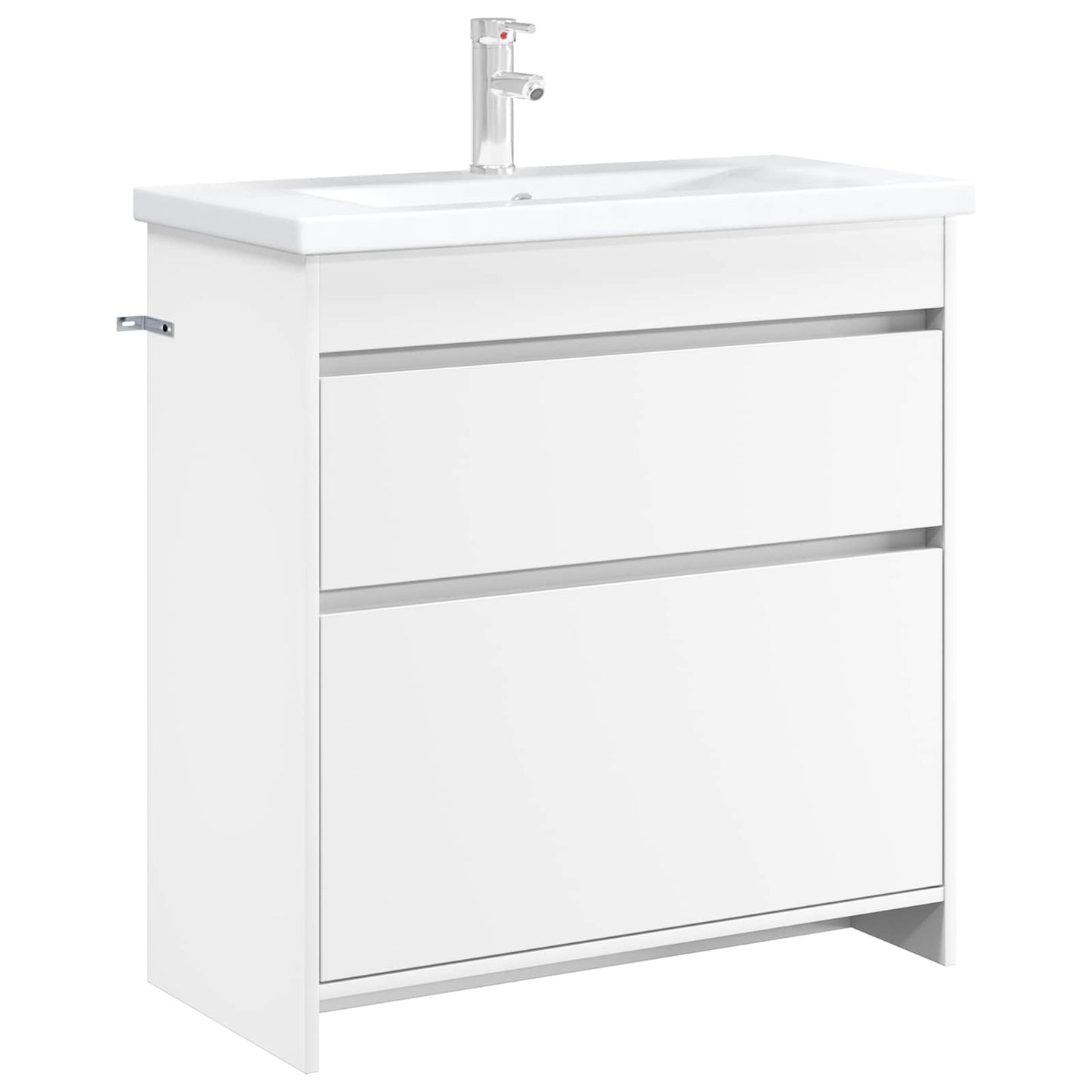 Mobiletto da Bagno Sotto Lavabo Bianco 78,5 x 37,5 x 81 cm | homemem39