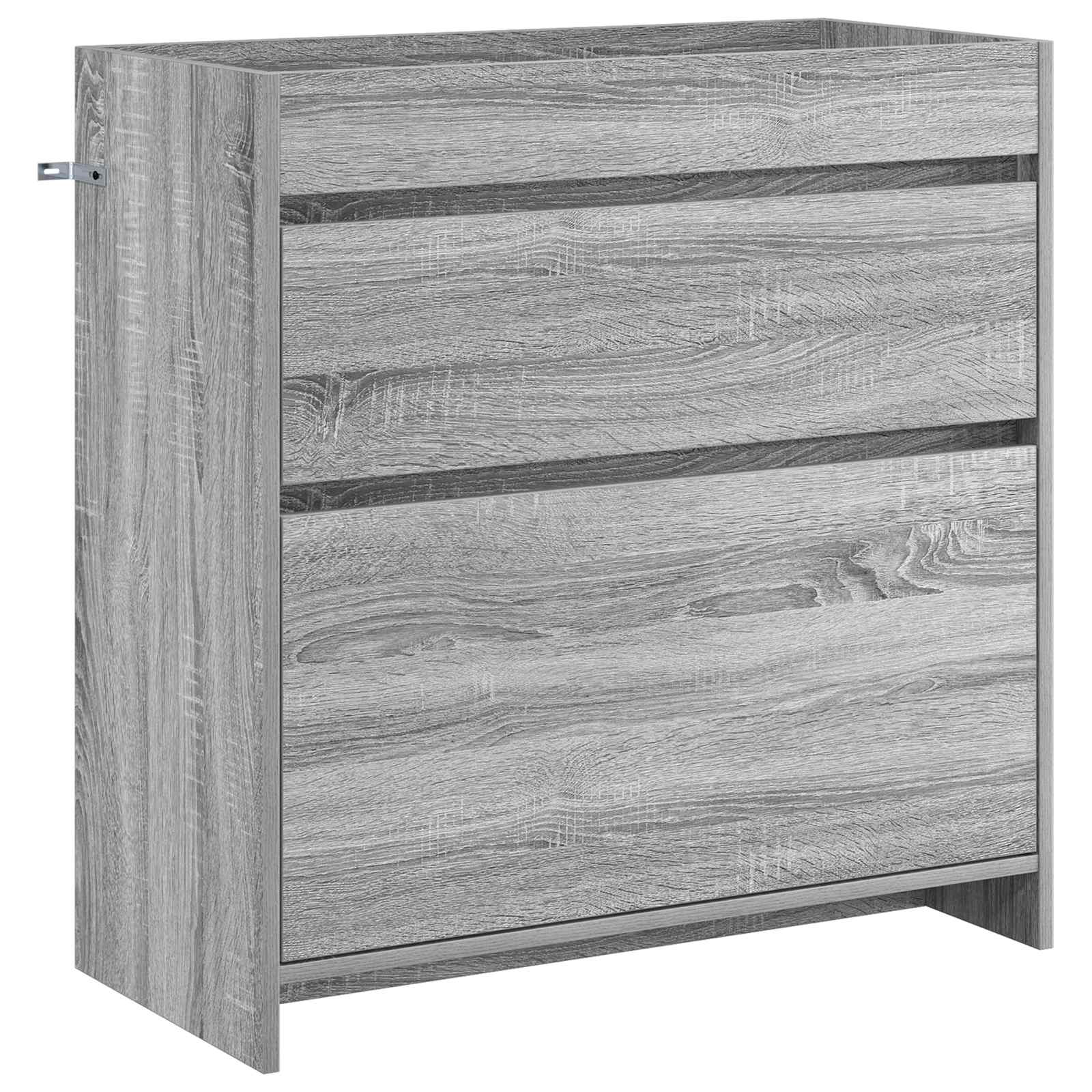 Mobiletto da Bagno Sotto Lavabo Sonoma grigio | homemem39