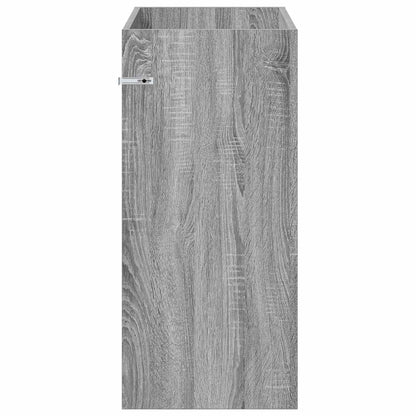 Mobiletto da Bagno Sotto Lavabo Sonoma grigio | homemem39