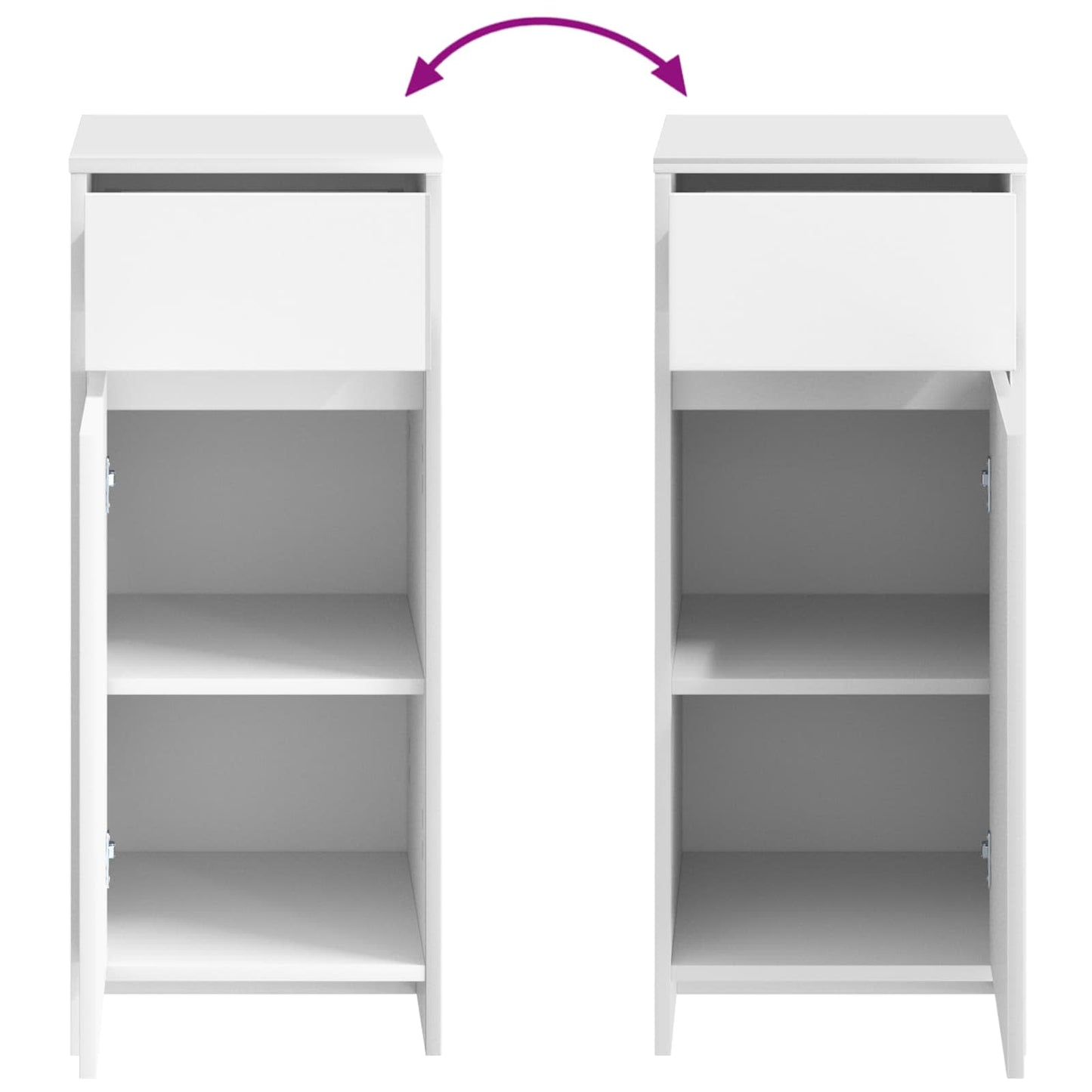 Mobile da Bagno Bianco 35 x 36,5 x 85 cm Legno ingegnerizzato | homemem39