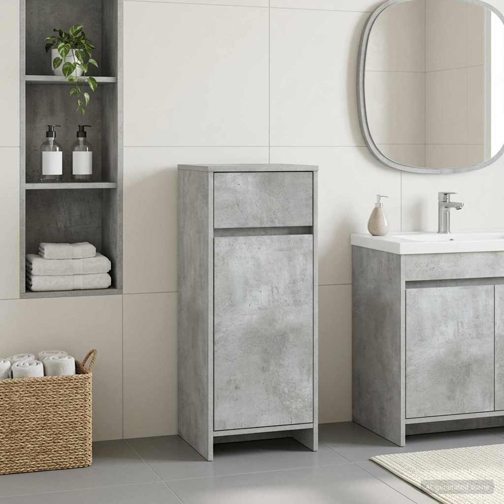Mobile da Bagno Grigio Cemento 35 x 36,5 x 85 cm | homemem39
