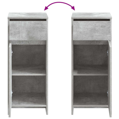 Mobile da Bagno Grigio Cemento 35 x 36,5 x 85 cm | homemem39