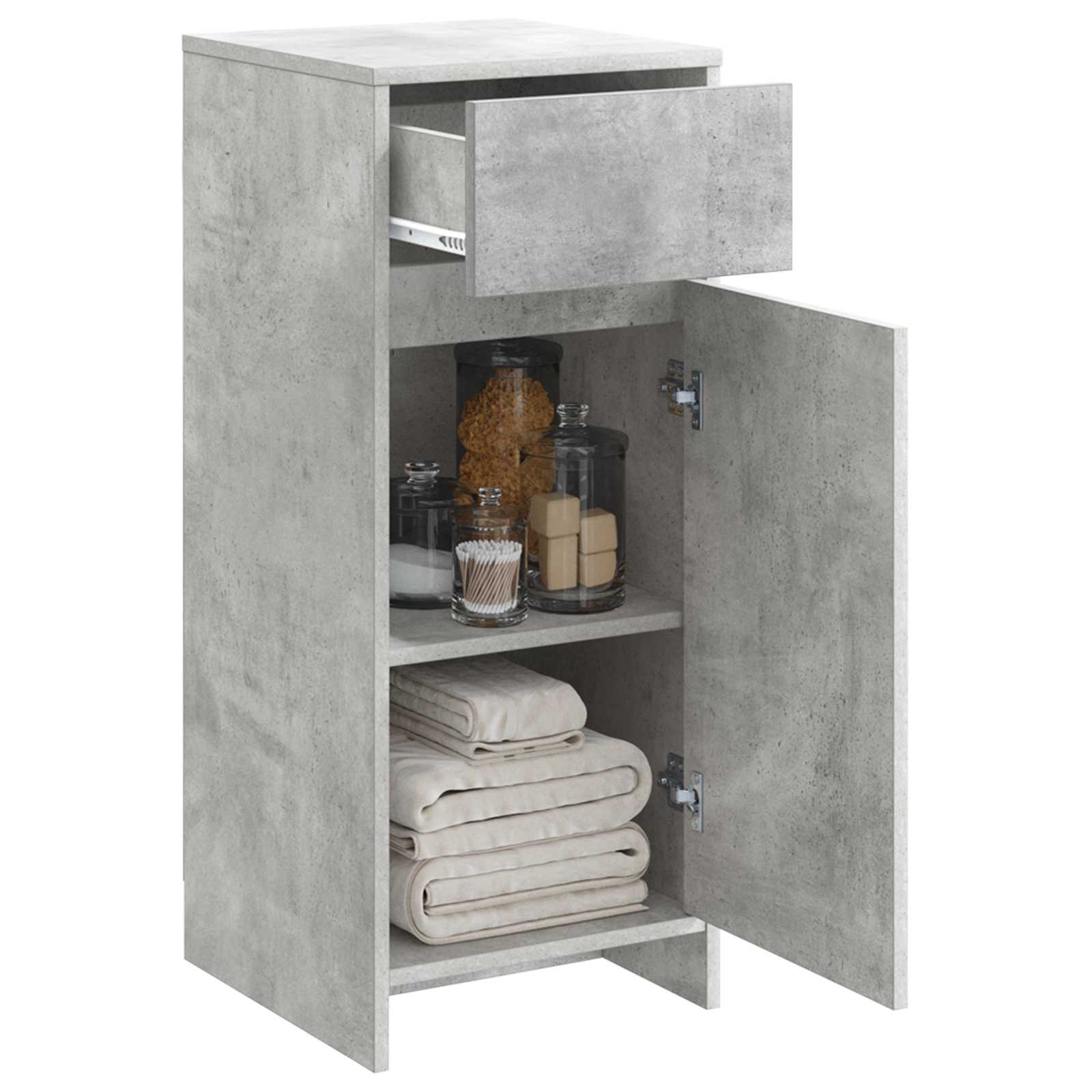Mobile da Bagno Grigio Cemento 35 x 36,5 x 85 cm | homemem39
