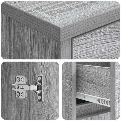 Mobile da Bagno Sonoma grigio 35 x 36,5 x 85 cm | homemem39