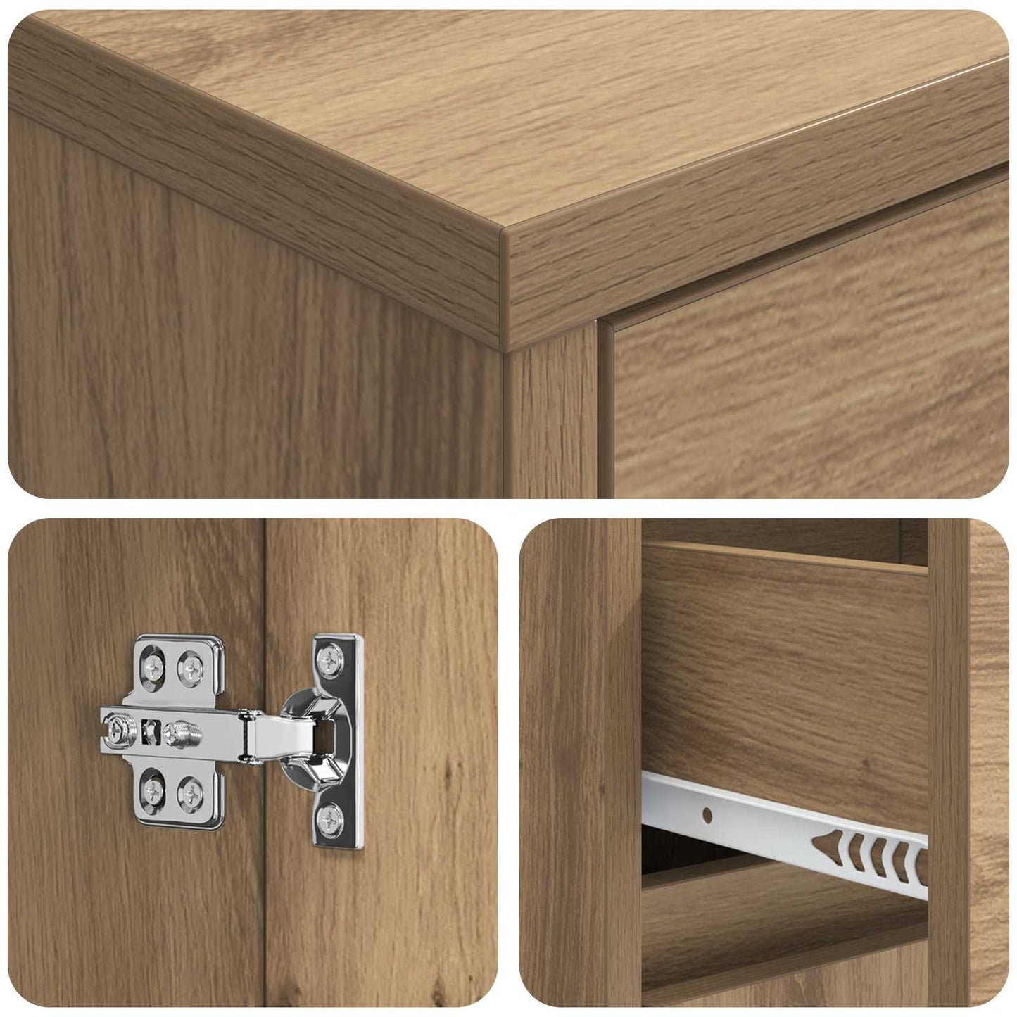 Mobile da Bagno Rovere Artigianale 35 x 36,5 x 85 cm | homemem39
