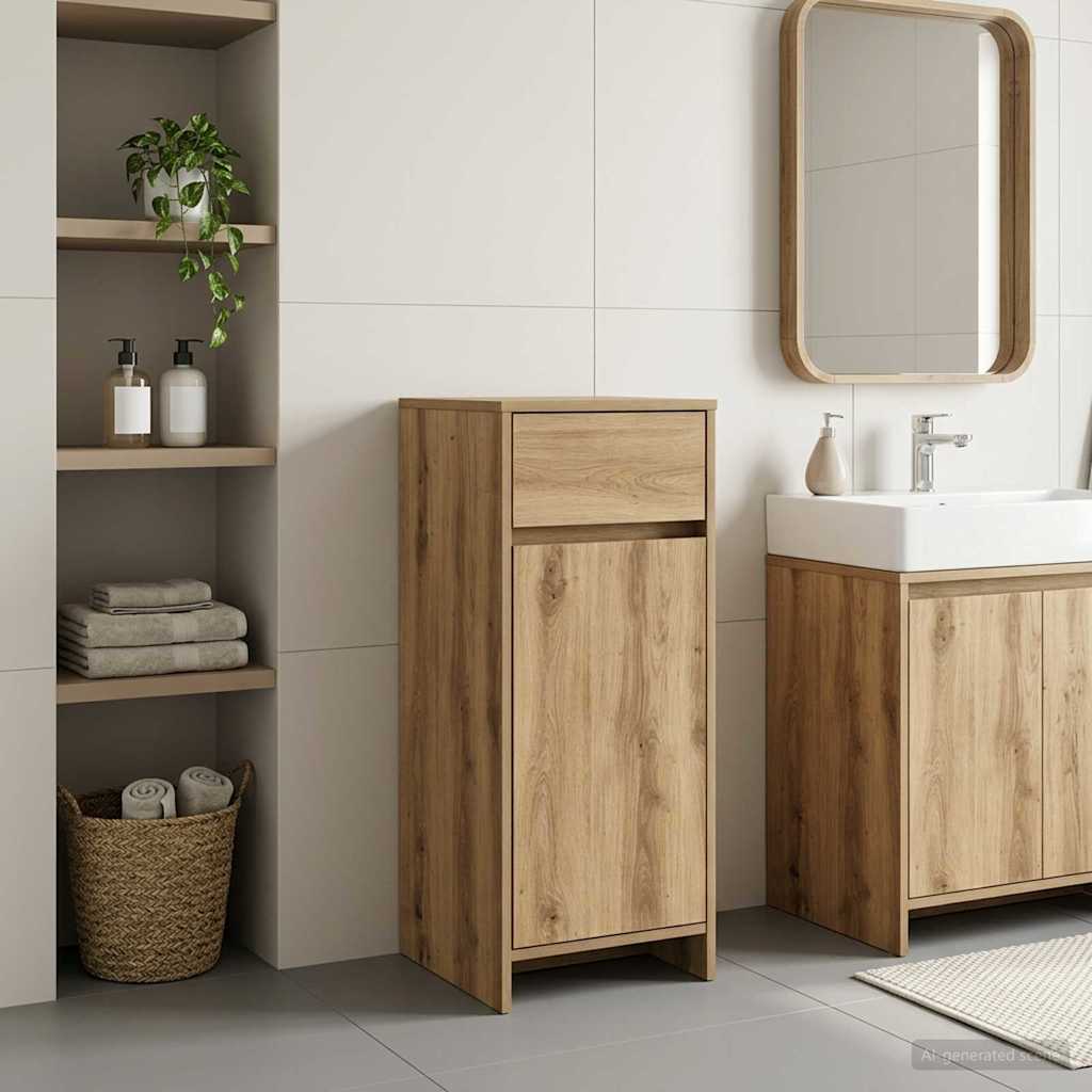 Mobile da Bagno Rovere Artigianale 35 x 36,5 x 85 cm