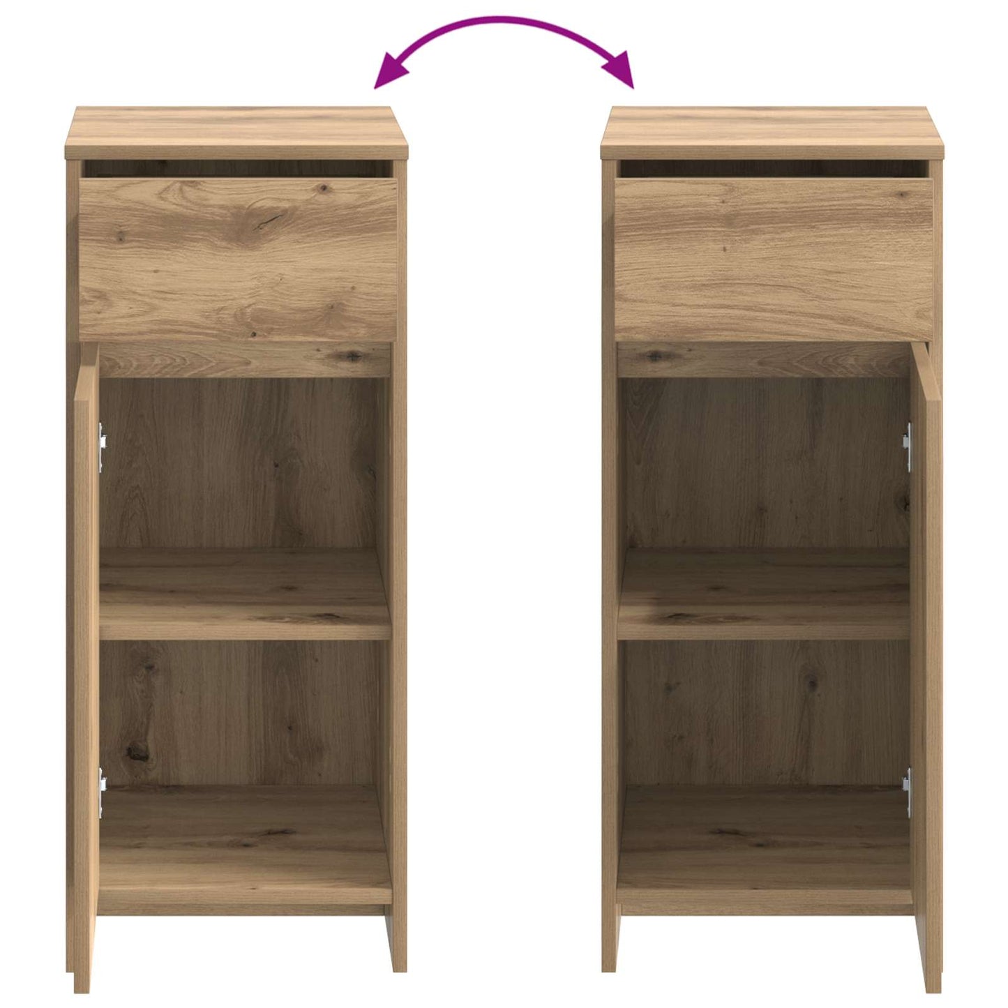 Mobile da Bagno Rovere Artigianale 35 x 36,5 x 85 cm | homemem39
