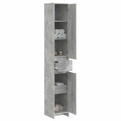 Mobile da Bagno Grigio Cemento 30 x 33 x 190 cm | homemem39